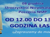Uroczystość Niepokalanego Poczęcia Najświętszej Maryi Panny
